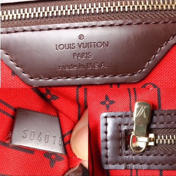 โค๏ธSOLDโค๏ธLOUIS VUITTON Neverfull Damier Ebene MM - Picture 10 of 14